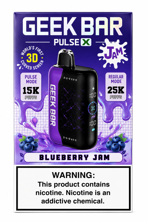 Geek Bar Pulse X 25K — Blueberry Jam