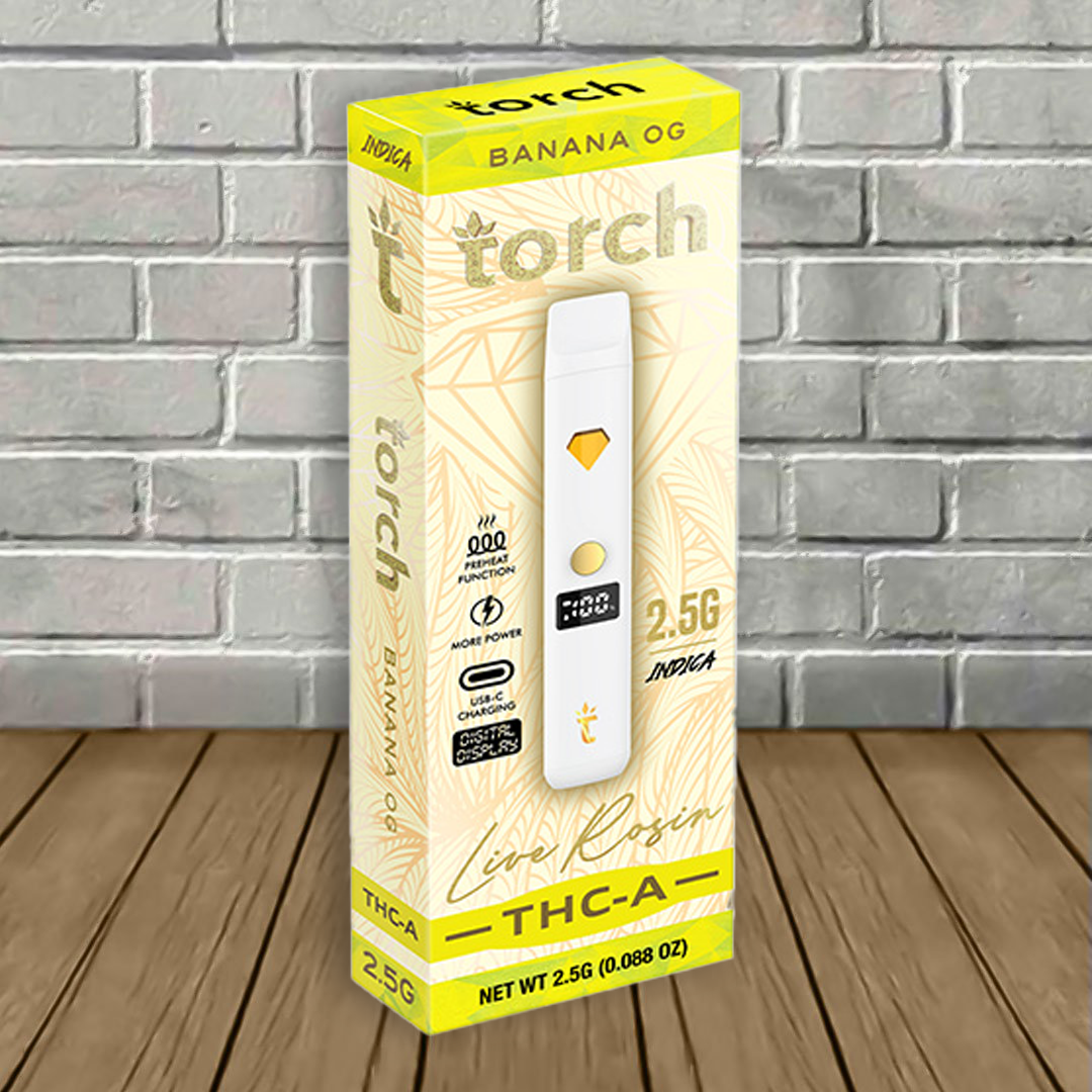 Torch THC-A Live Rosin 2.5G — Banana OG