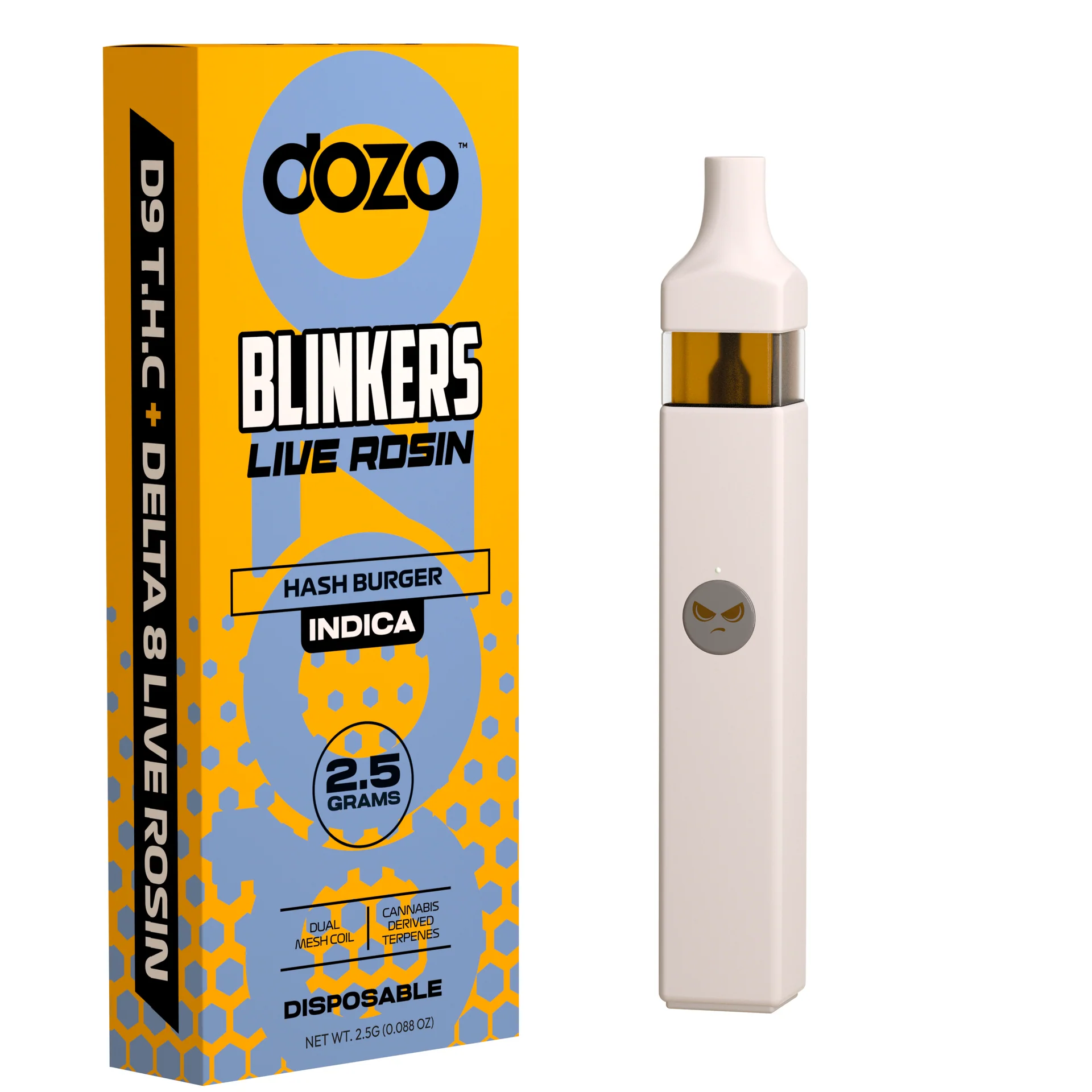 Dozo Blinkers Live Rosin 2.5G — Hash Burger