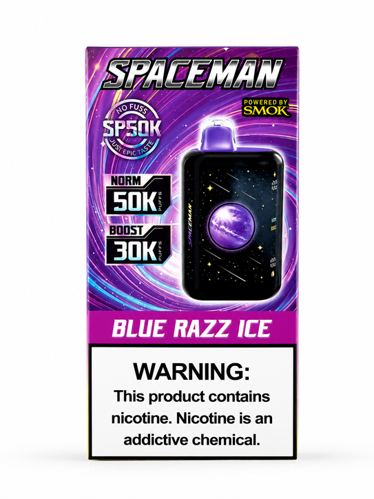 Spaceman SP50K — Blue Razz Ice