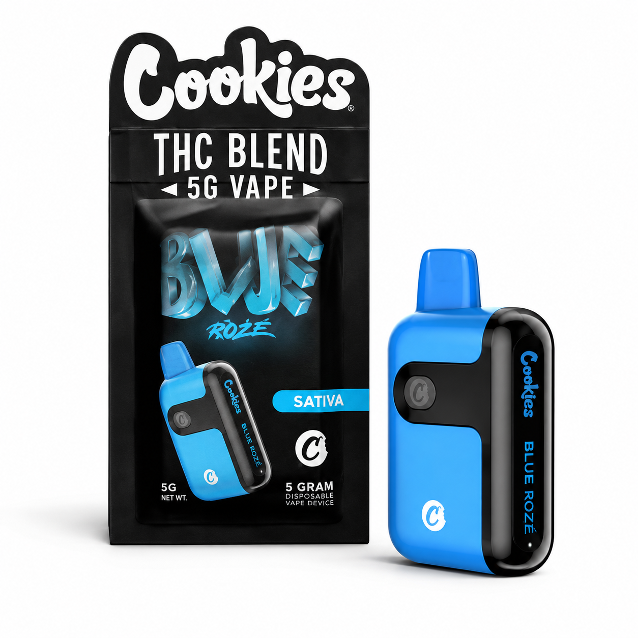 Cookies THC Blend — Blue Rozé, disponible en Urban Cloud Colombia