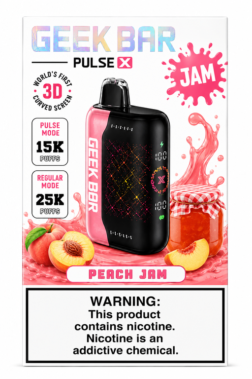 Geek Bar Pulse X 25K — Peach Jam