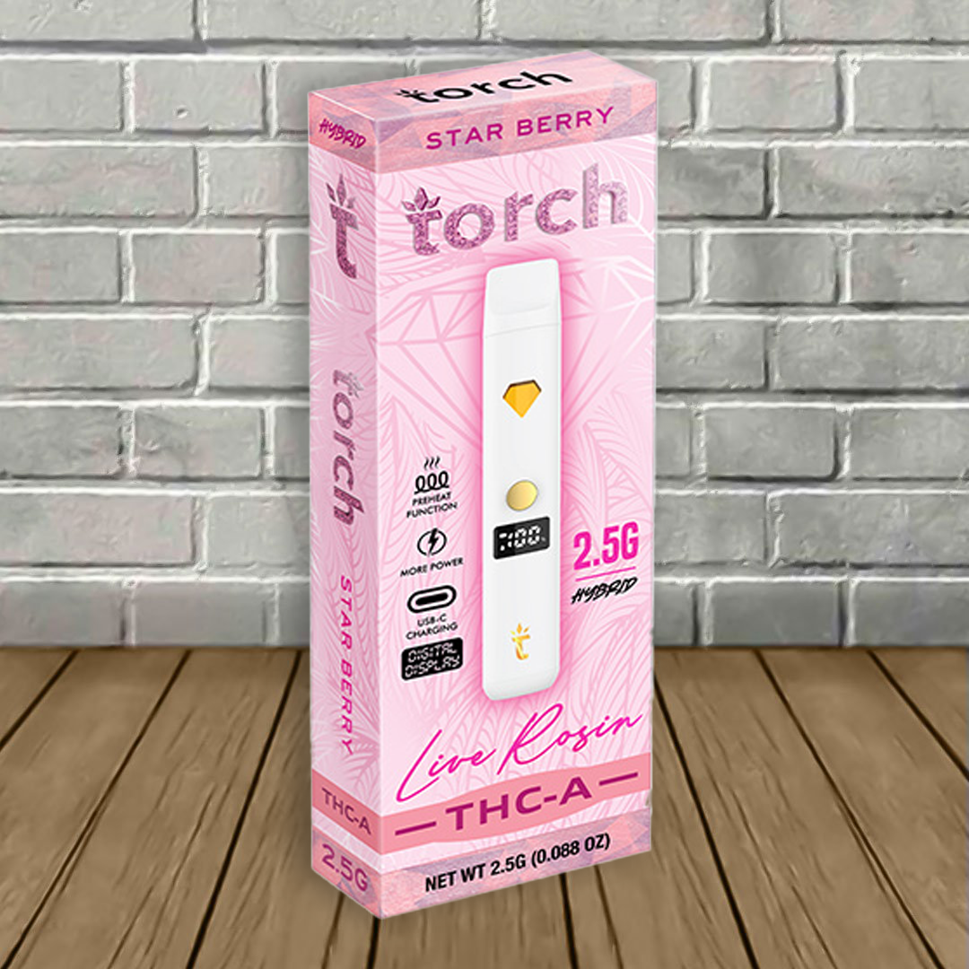 Torch THC-A Live Rosin 2.5G — Star Berry
