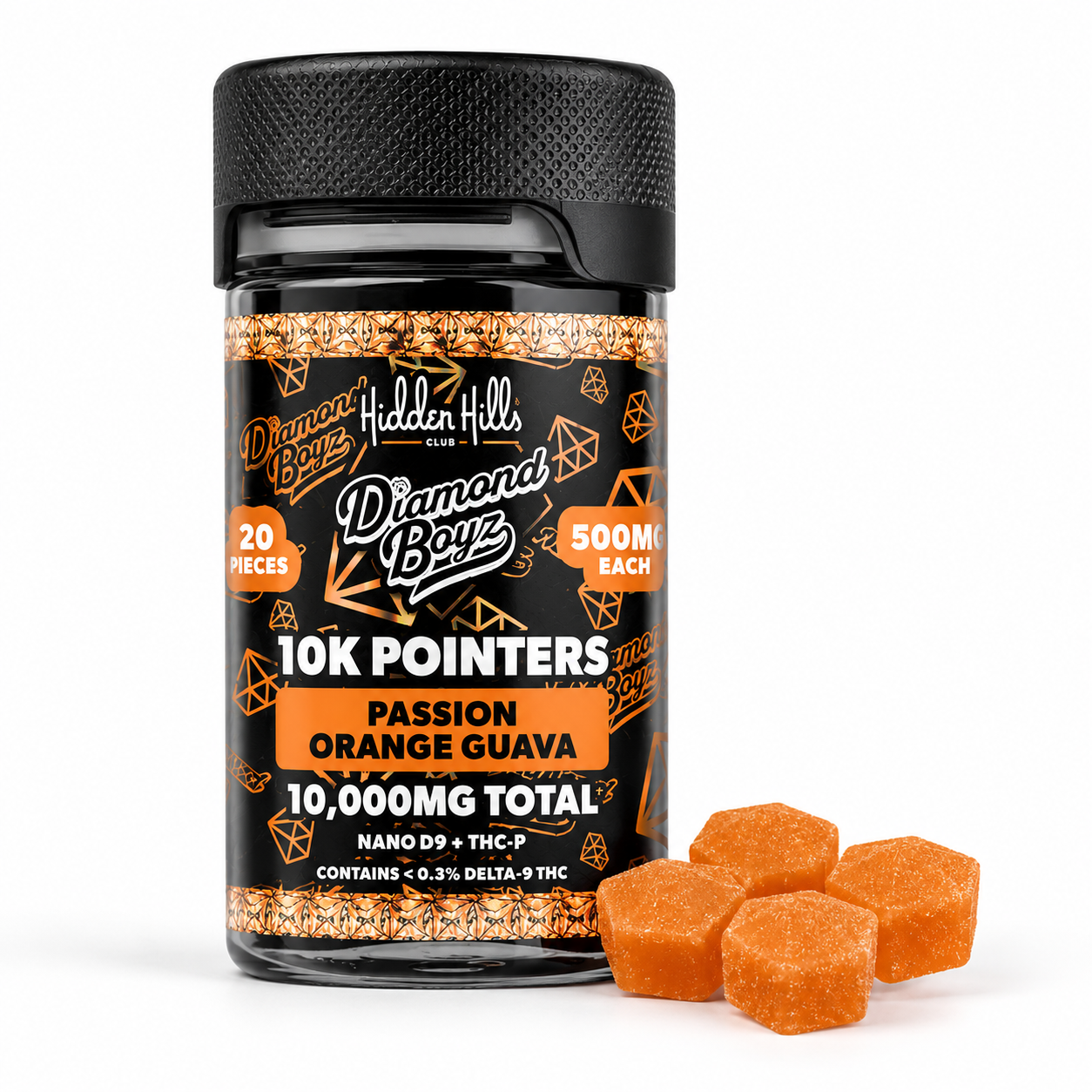 Hidden Hills Diamond Boyz 10K Pointers – Passion Orange Guava — Passion Orange Guava, disponible en Urban Cloud Colombia