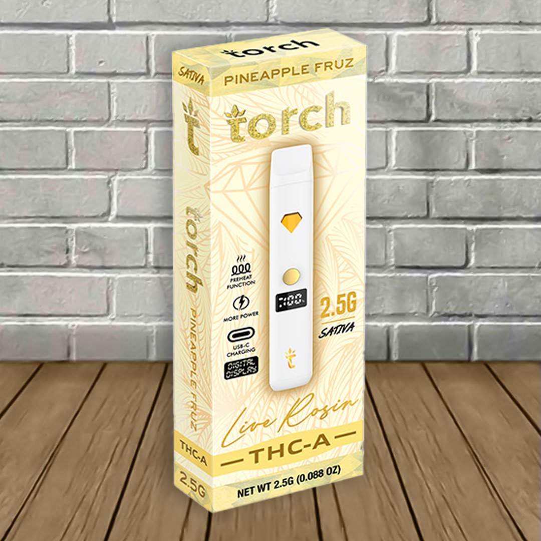Torch THC-A Live Rosin 2.5G — Pineapple Fruz