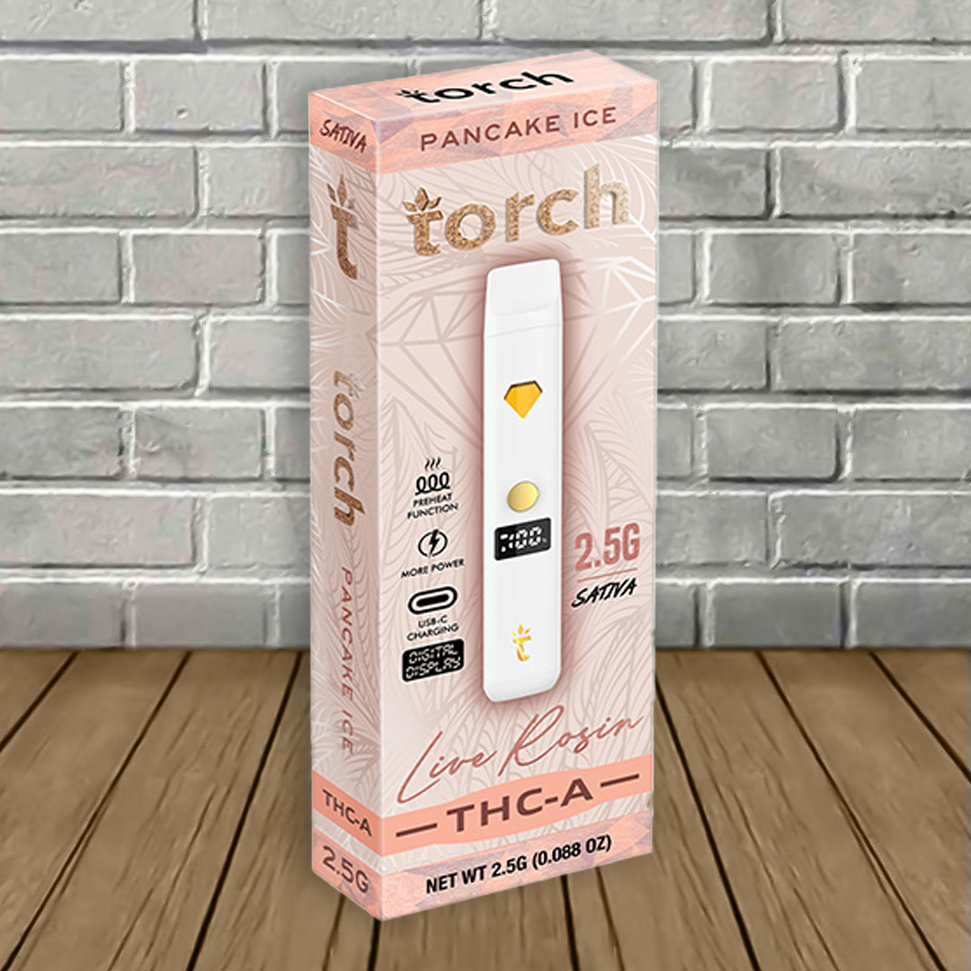 Torch THC-A Live Rosin 2.5G — Pancake Ice