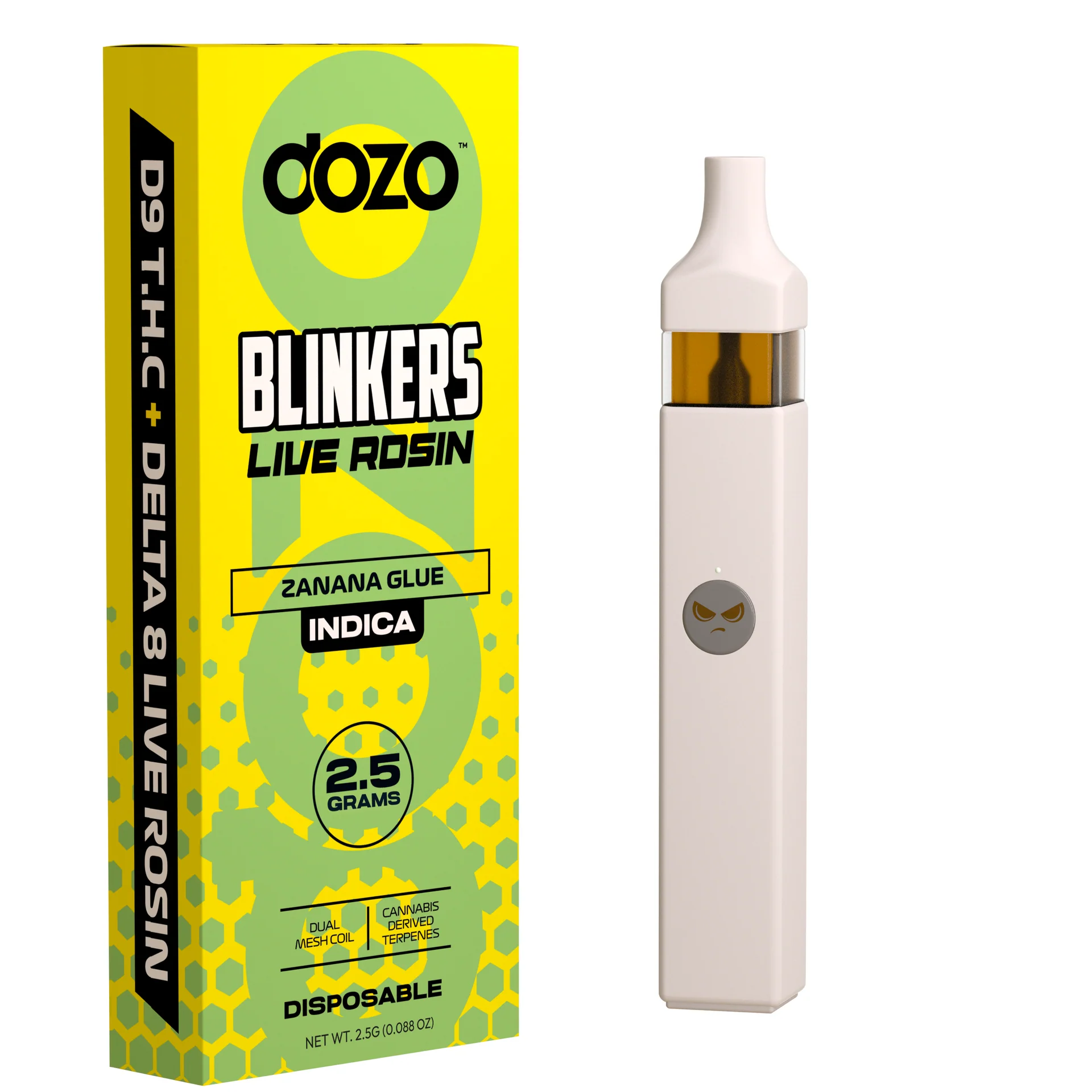 Dozo Blinkers Live Rosin 2.5G — Zanana Glue